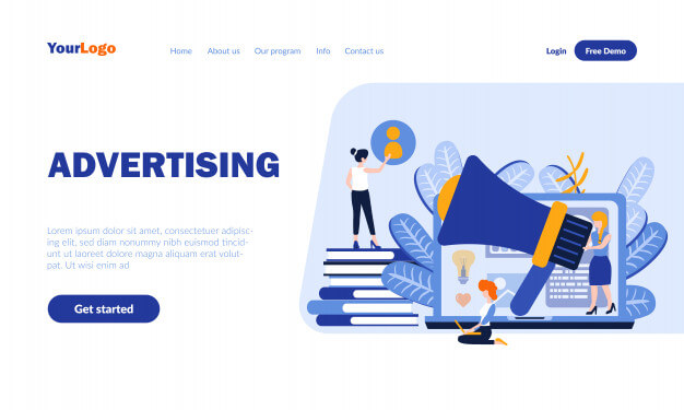 e commerce advertising for website