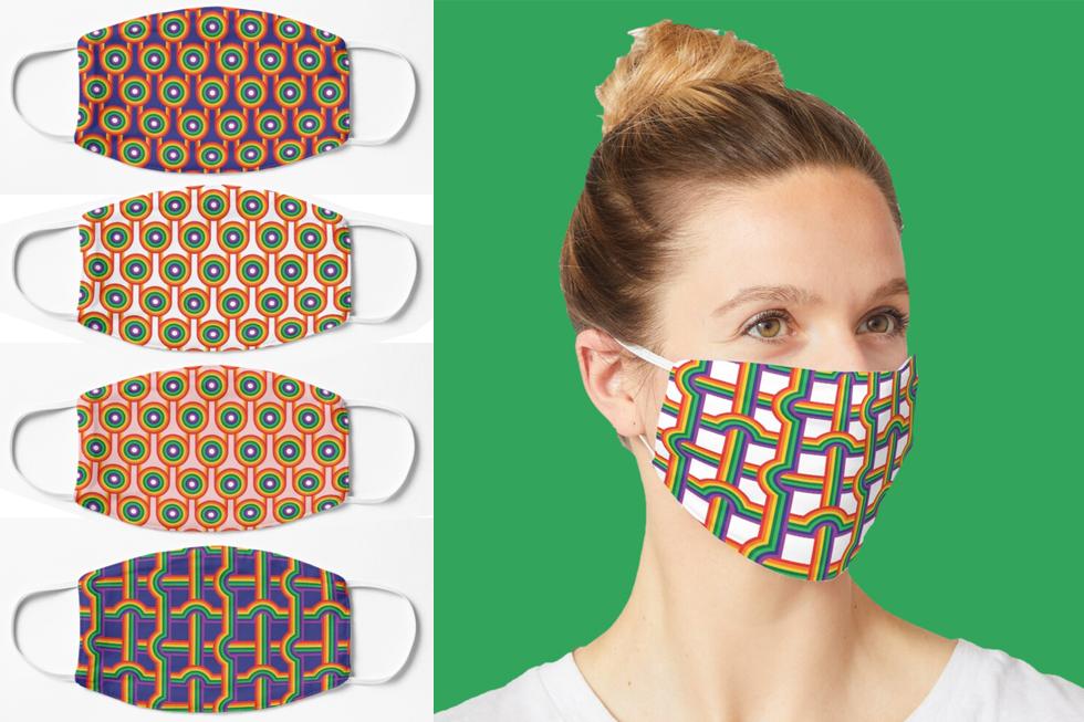 Print on demand products: face mask