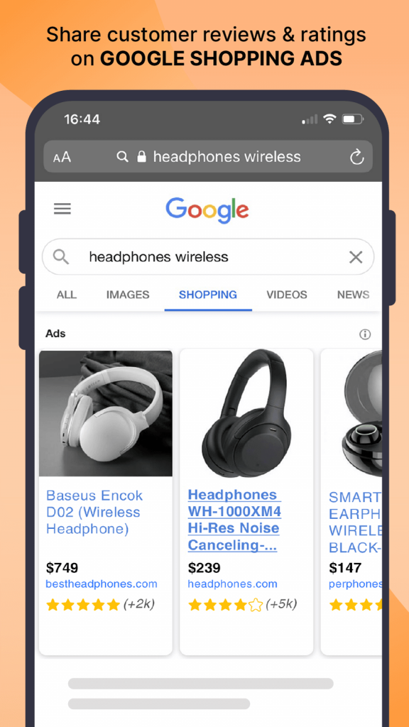 Google shopping feed