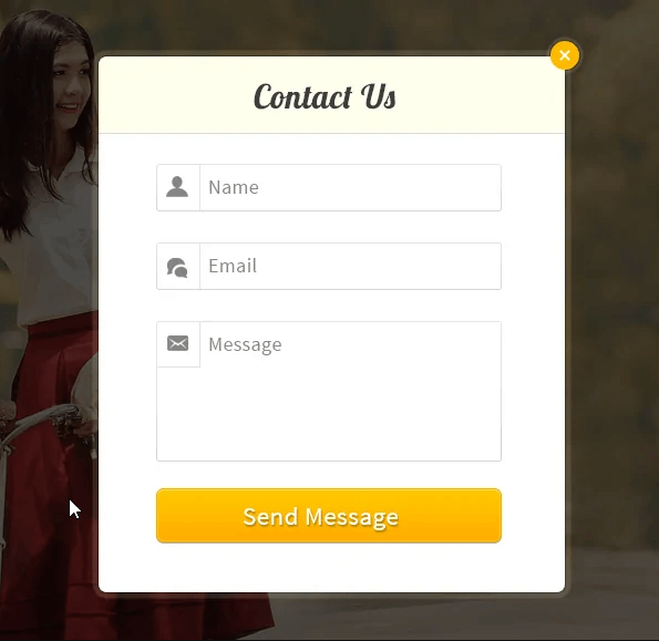 Pop Up Form For SMS