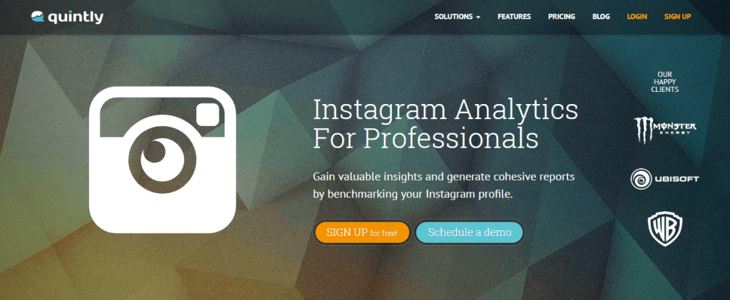 Instagram-analytic-professionapro-instagram-logo-white-text-orange-blue-button