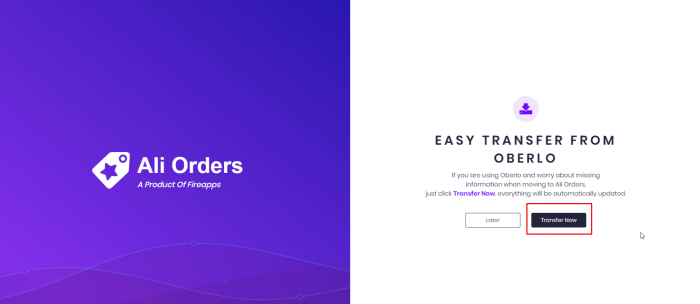 Ali-Orders-transfer-from-Oberlo-new-feature-purple-and-white-theme
