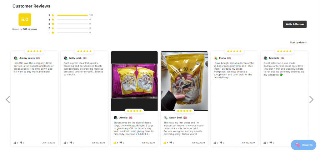 Inspirational product review page examples that lead to sales